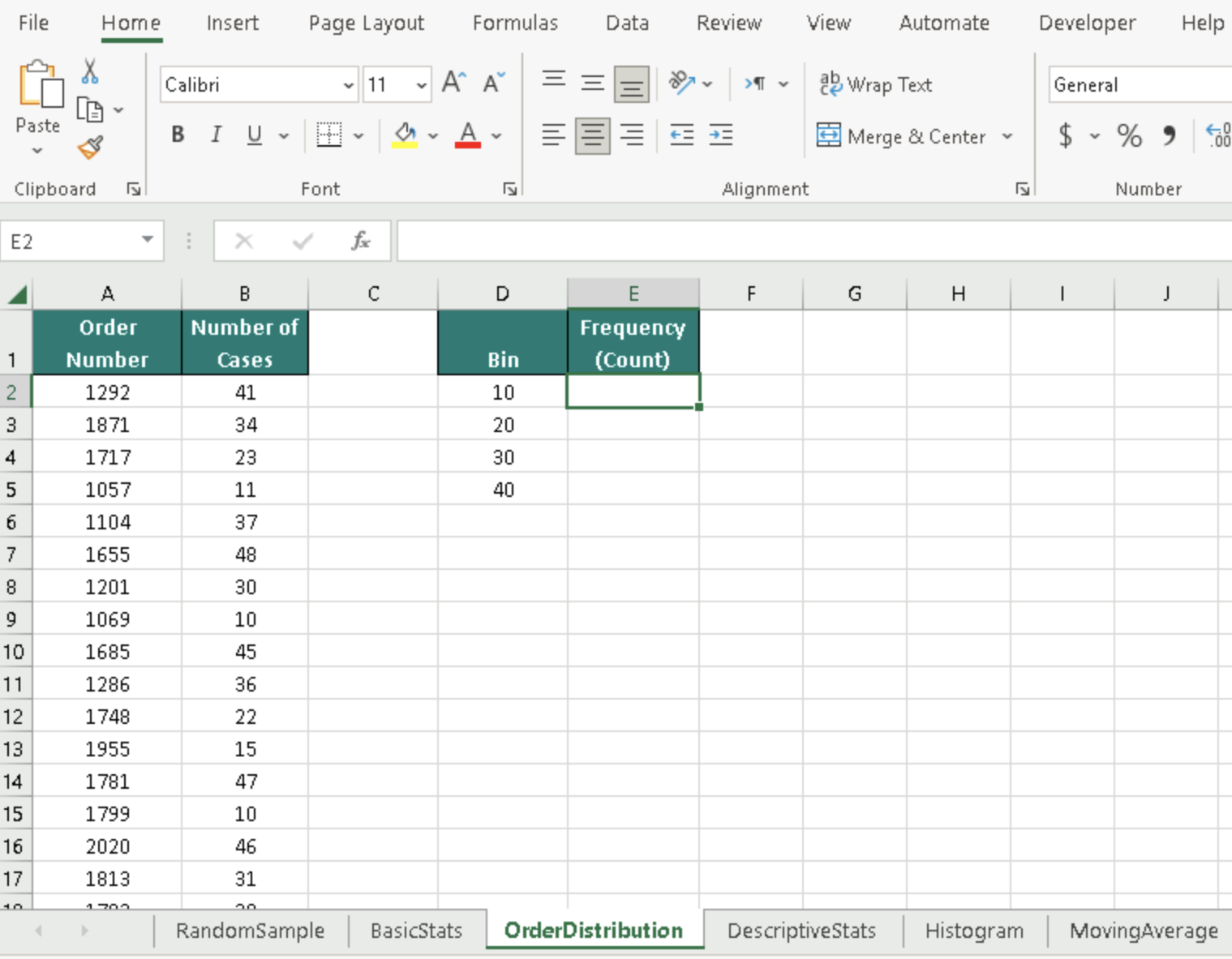 The FREQUENCY function in Excel is an array function | Chegg.com