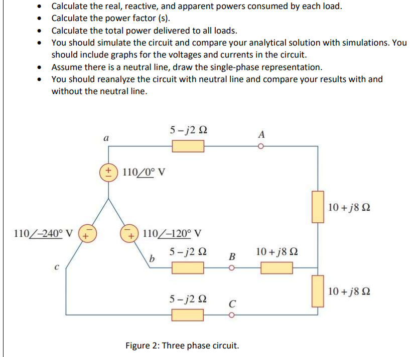 Solved Calculate The Real, Reactive, And Apparent Powers | Chegg.com