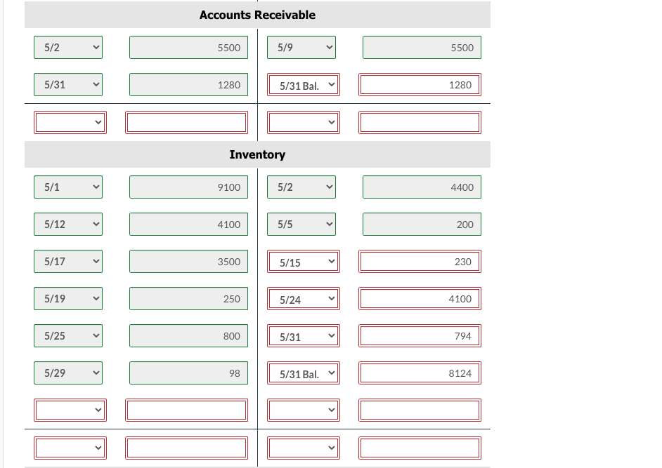 Solved Sandhill Hardware Store completed the following