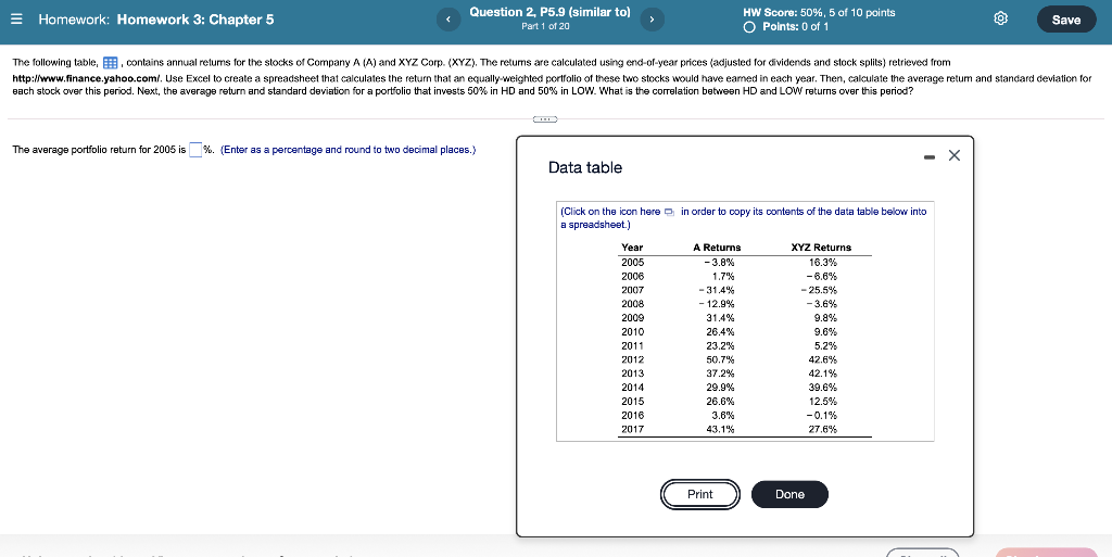 Solved E Homework: Homework 3: Chapter 5 Question 2, P5.9 | Chegg.com