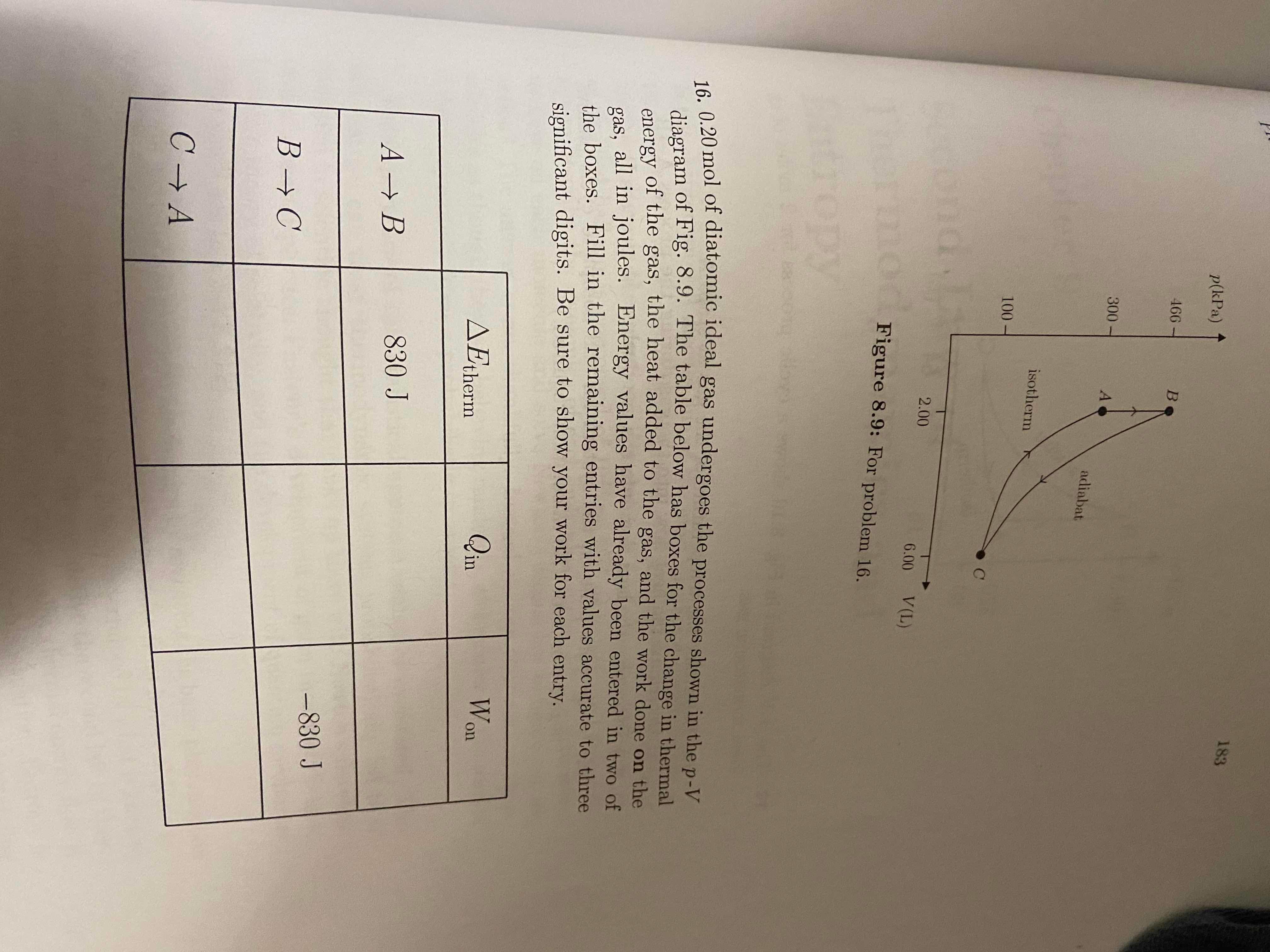 Solved P Kpa 1 466 B 300 A Adiabat Isotherm 100 C S 2 Chegg Com