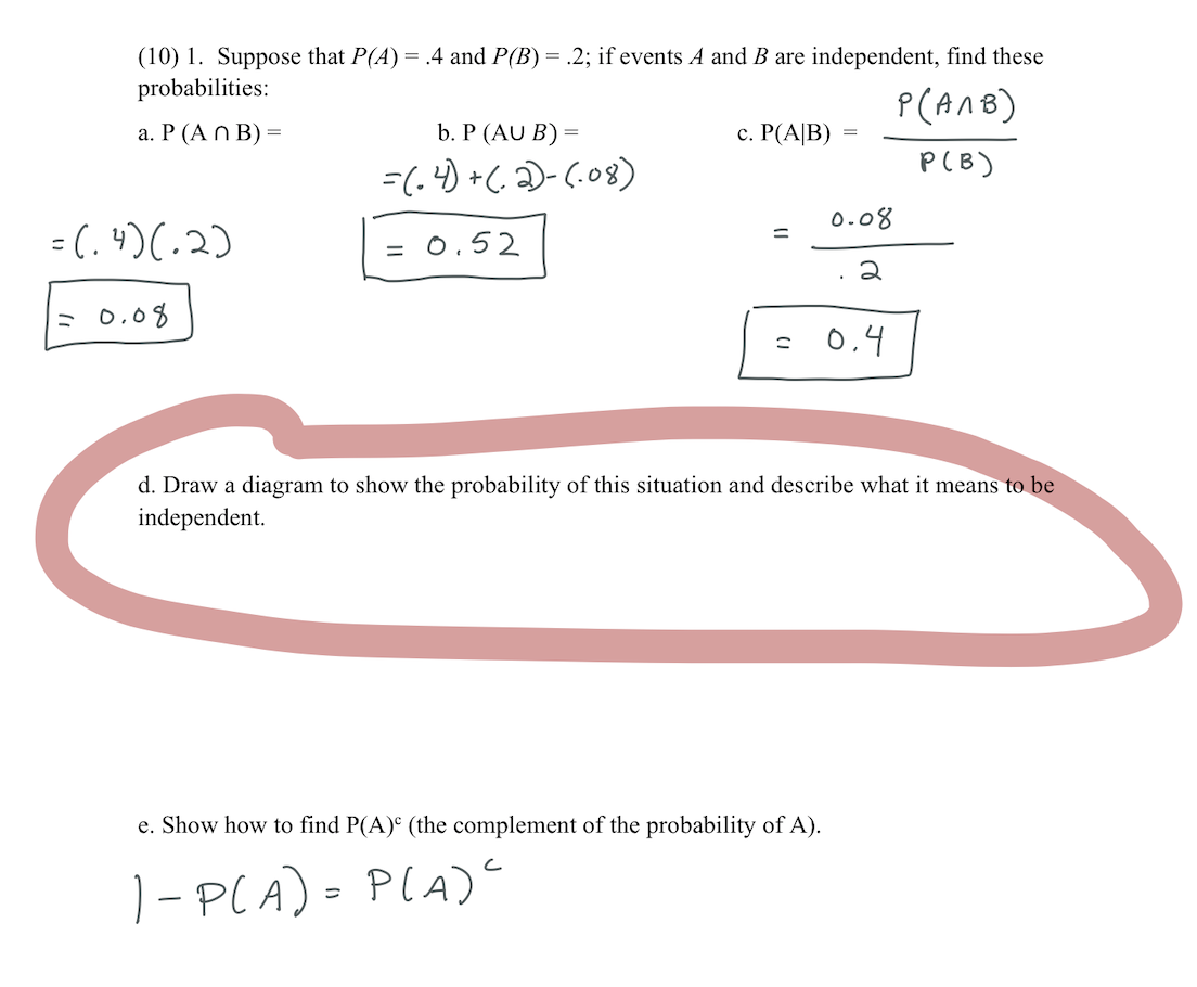 Solved 10 1. Suppose that P A .4 and P B 2 if Chegg