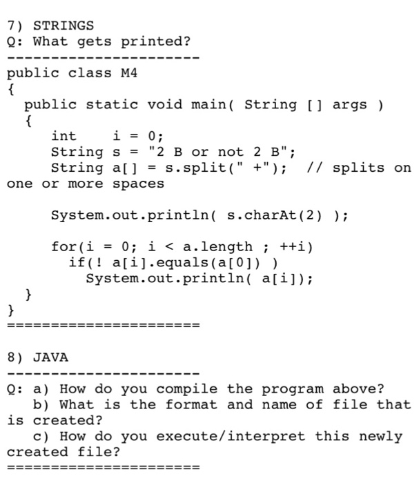 Solved JAVA question! #7&8 Please do this | Chegg.com