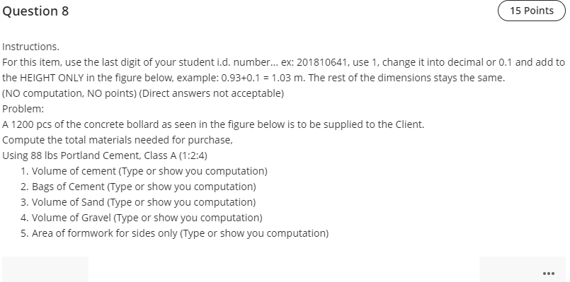 Solved Question 8 15 Points Instructions. For this item, use | Chegg.com