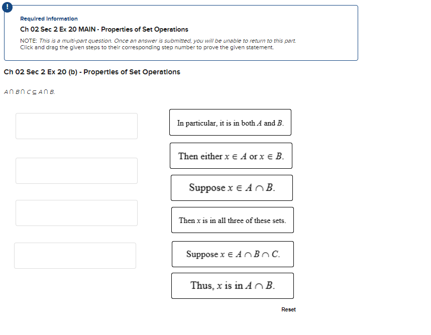 Solved Required Information Ch 02 Sec 2 Ex 20 MAIN - | Chegg.com