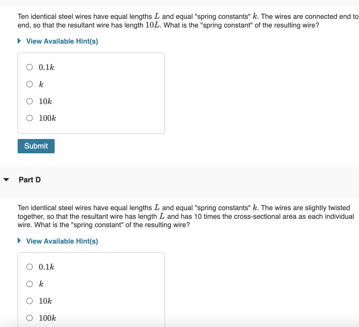 Solved Learning Goal To understand the meaning of Young's