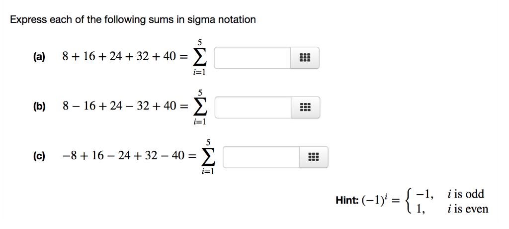 solved-express-each-of-the-following-sums-in-sigma-notation-chegg