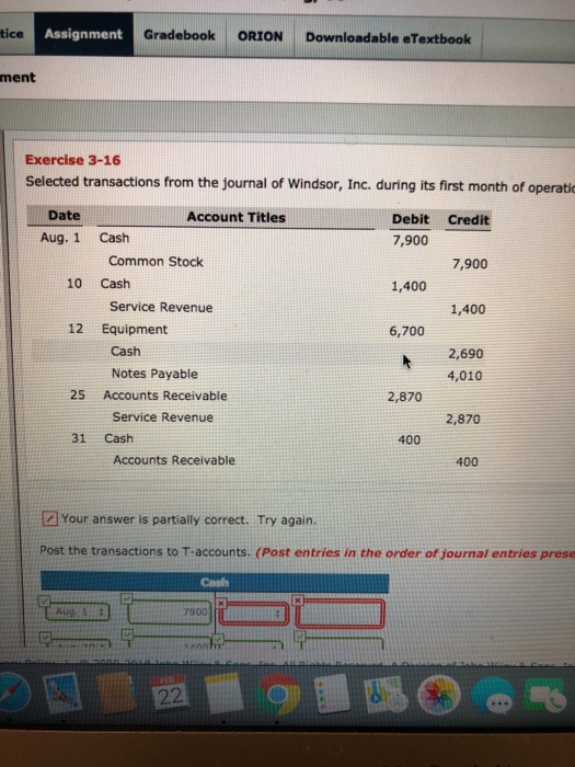 Solved Practice Assignment Gradebook ORION Downloadable | Chegg.com