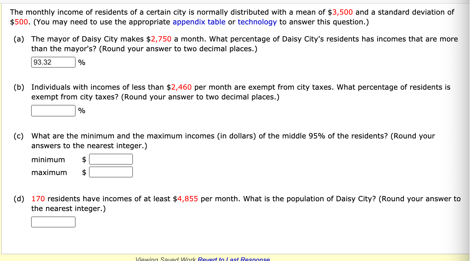 Solved The monthly income of residents of a certain city is | Chegg.com