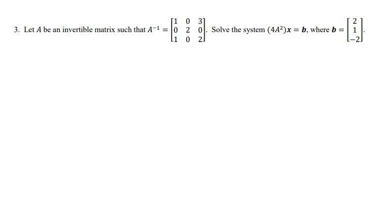 Solved Please show all the work and make sure it's clear | Chegg.com