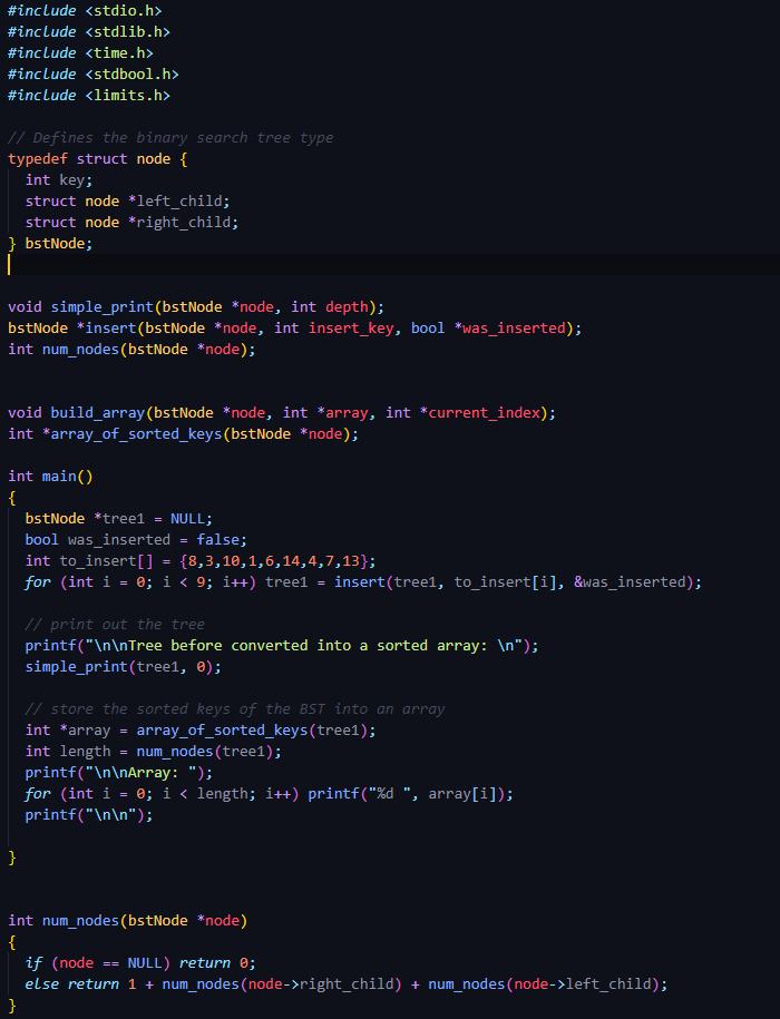 c int array assignment