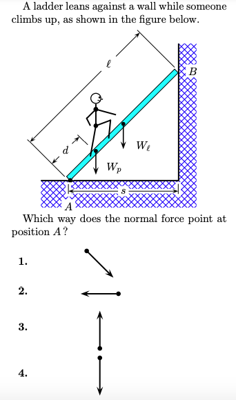 Solved A Ladder Leans Against A Wall While Someone Climbs | Chegg.com