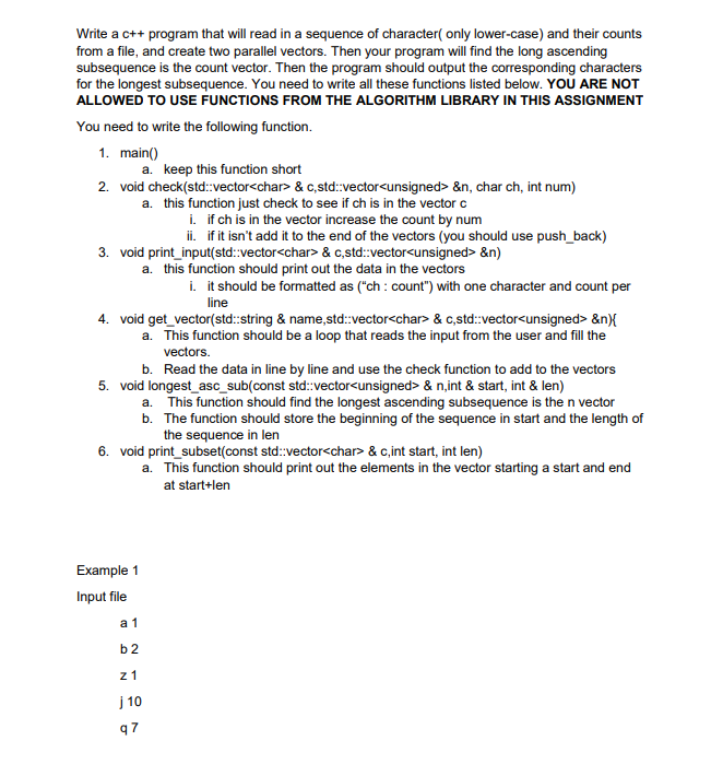 Solved Write a c++ program that will read in a sequence of | Chegg.com