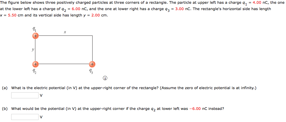 Solved The Figure Below Shows Three Positively Charged | Chegg.com