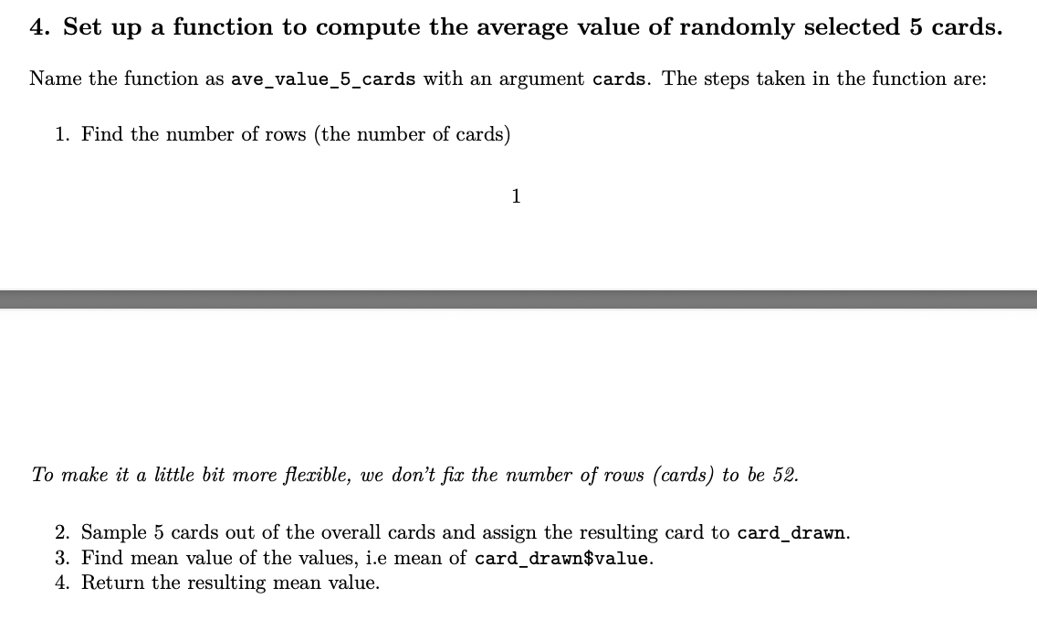 Solved Please do Questions 4 use the answer I have for 3 | Chegg.com