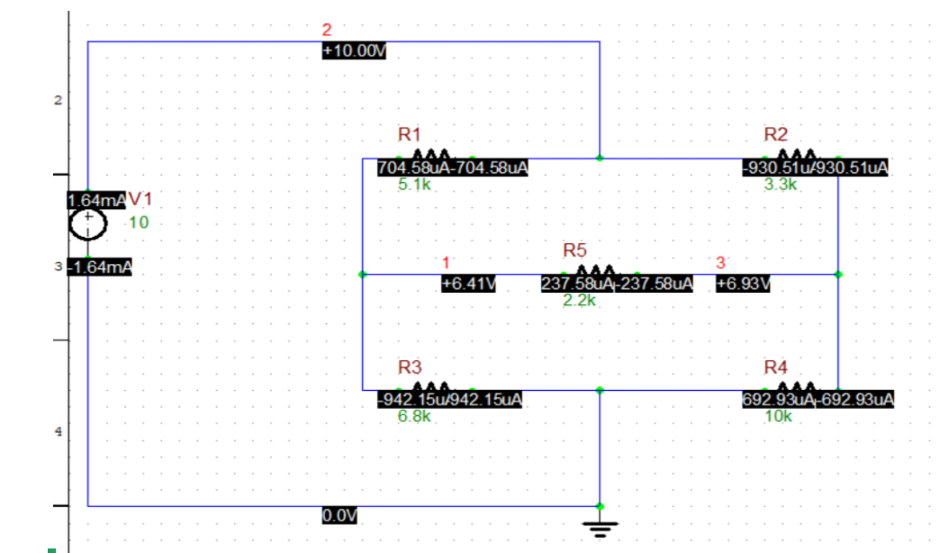 Solved b. Measure the loop currents, 11, 12, and Iz with the | Chegg.com
