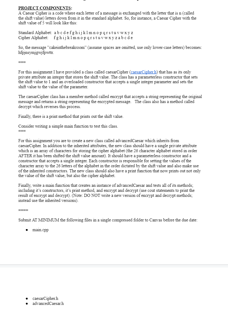 solved-project-components-a-caesar-cipher-is-a-code-where-chegg
