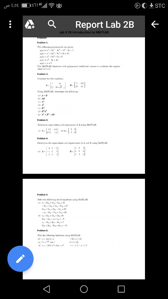 Solved 10:02 xullo TO STC A a Report Lab 2B Lab # 2B | Chegg.com