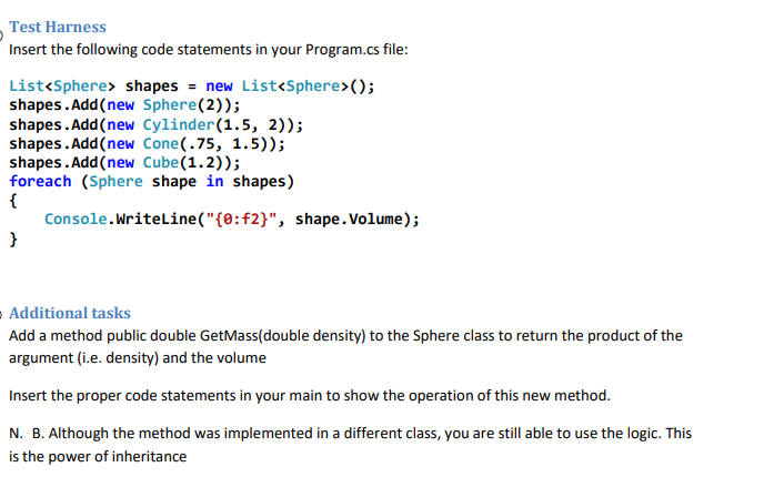 Solved Inheritance allows you to use existing classes to | Chegg.com