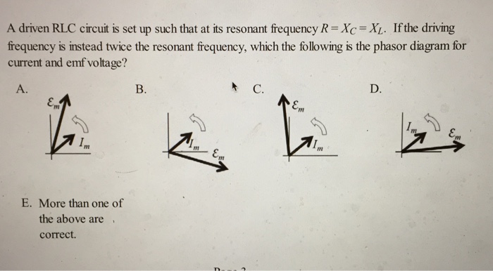 Solved I know the E will lead but can you explain why A is | Chegg.com
