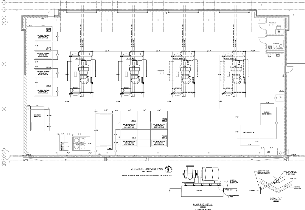 Use the following plans and create a one line diagram | Chegg.com