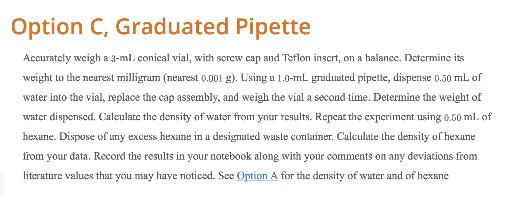 Solved At room temperature, the density of water is | Chegg.com