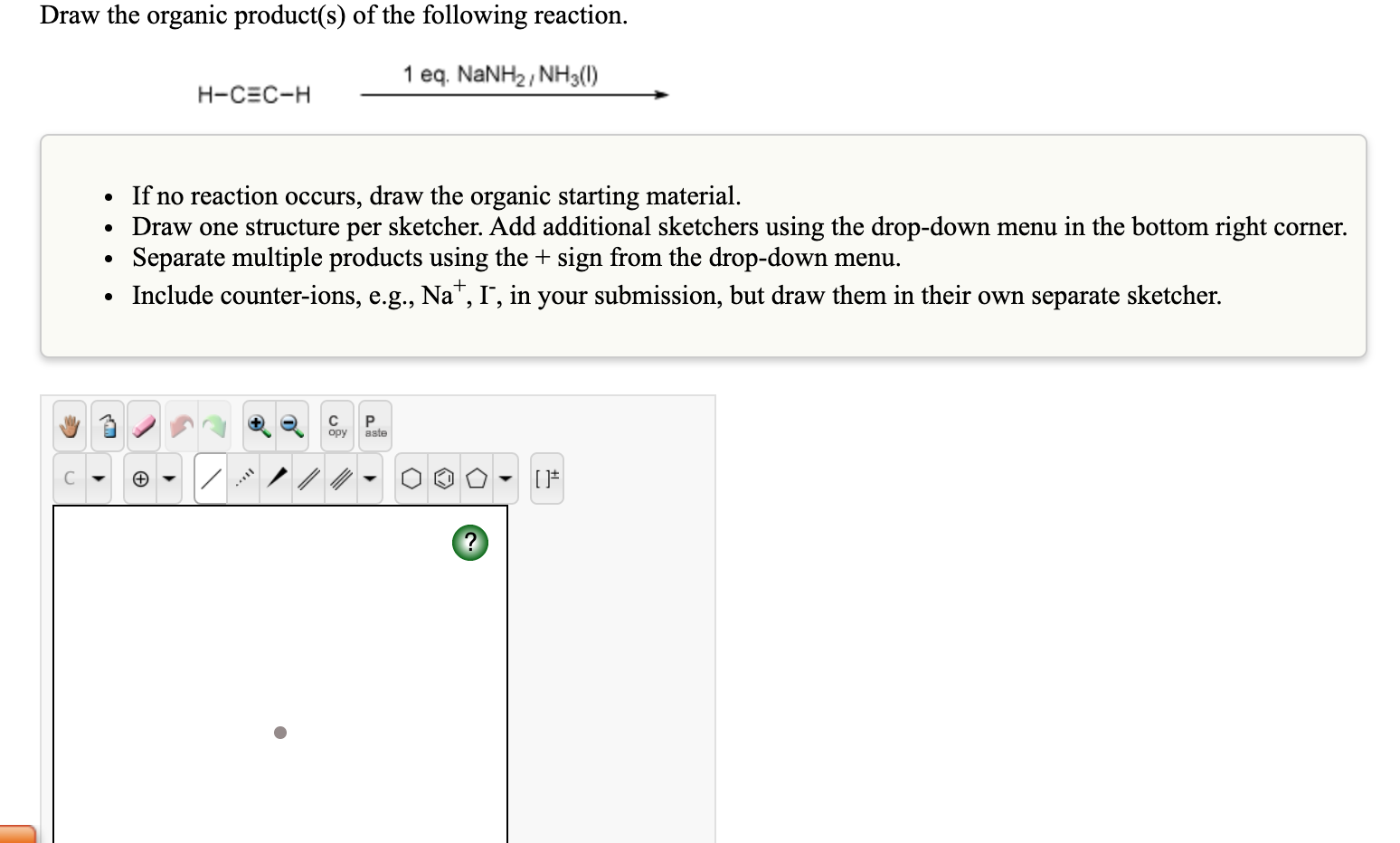 Solved Draw the organic product(s) of the following Chegg com