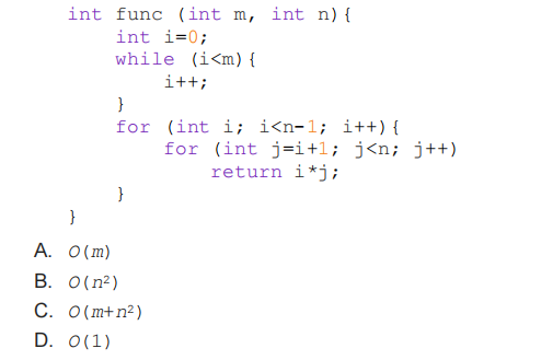 Solved What is the time complexity of the following code | Chegg.com