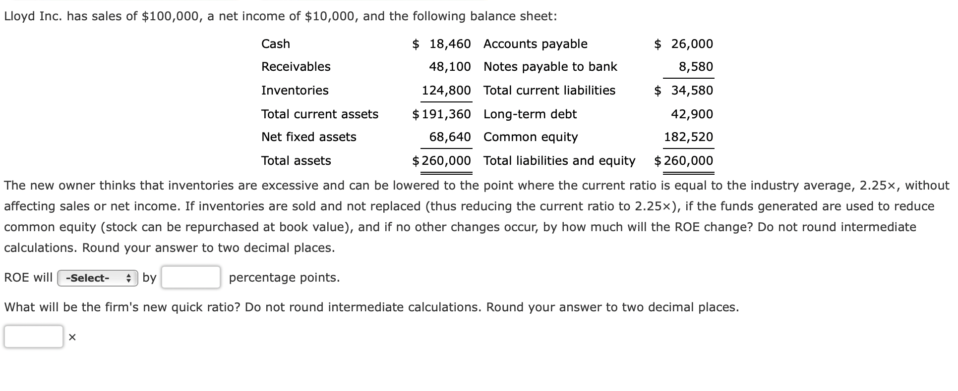 Solved The new owner thinks that inventories are excessive | Chegg.com