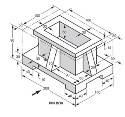 Solved Sketched Front, Top, and right side view all | Chegg.com