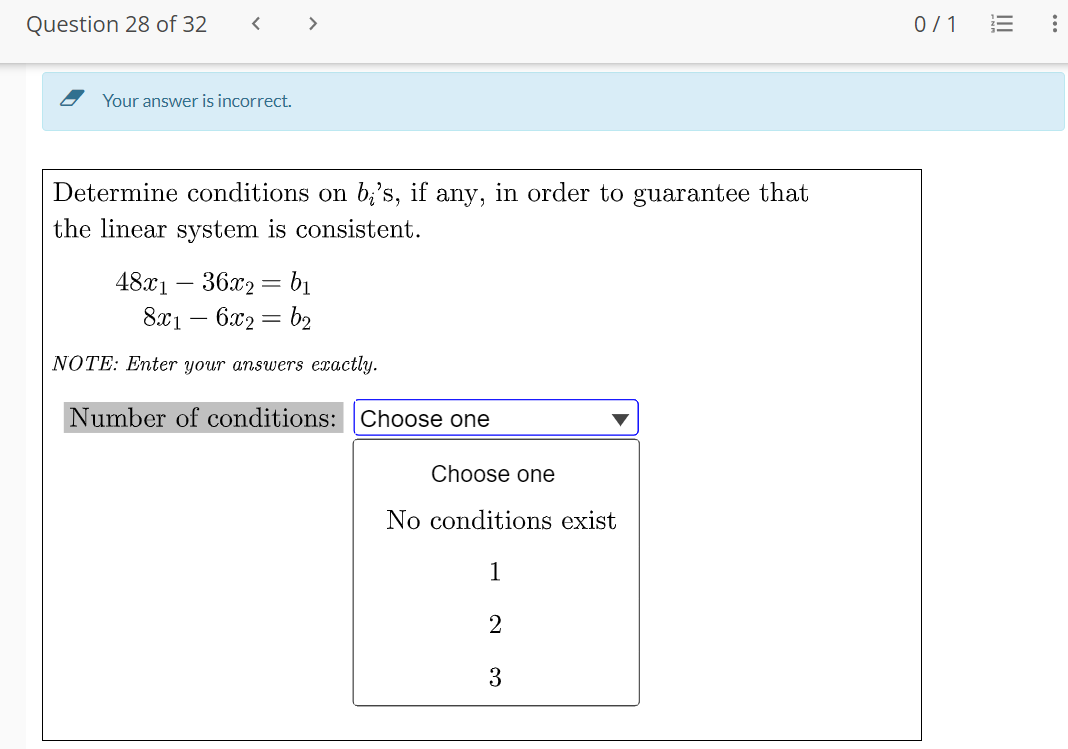 Solved Question 28 of 32