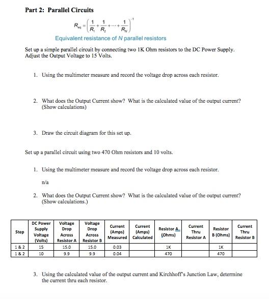 Solved Introduction Ohm's law describes the relationship