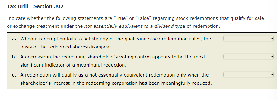 Solved Indicate whether the following statements are 