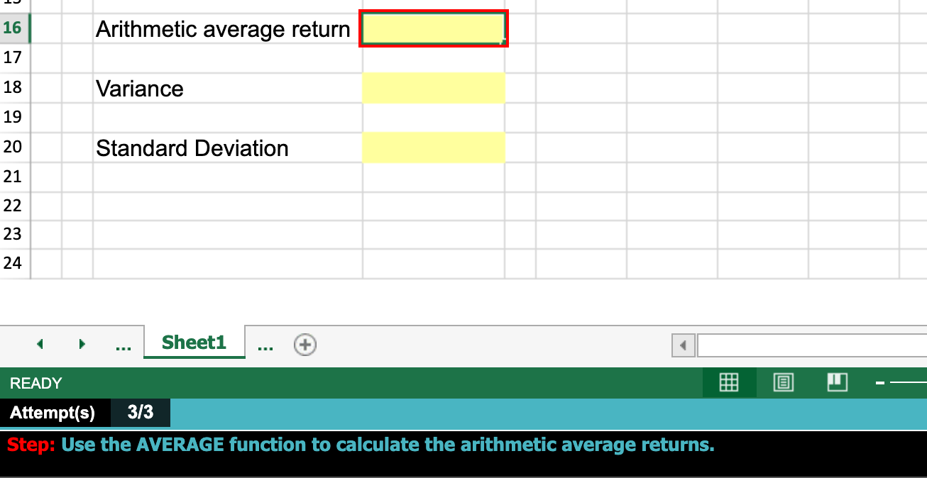Solved PLEASE ANSWER IN EXCEL FORM WITH EXACT CELL FORMULAS | Chegg.com