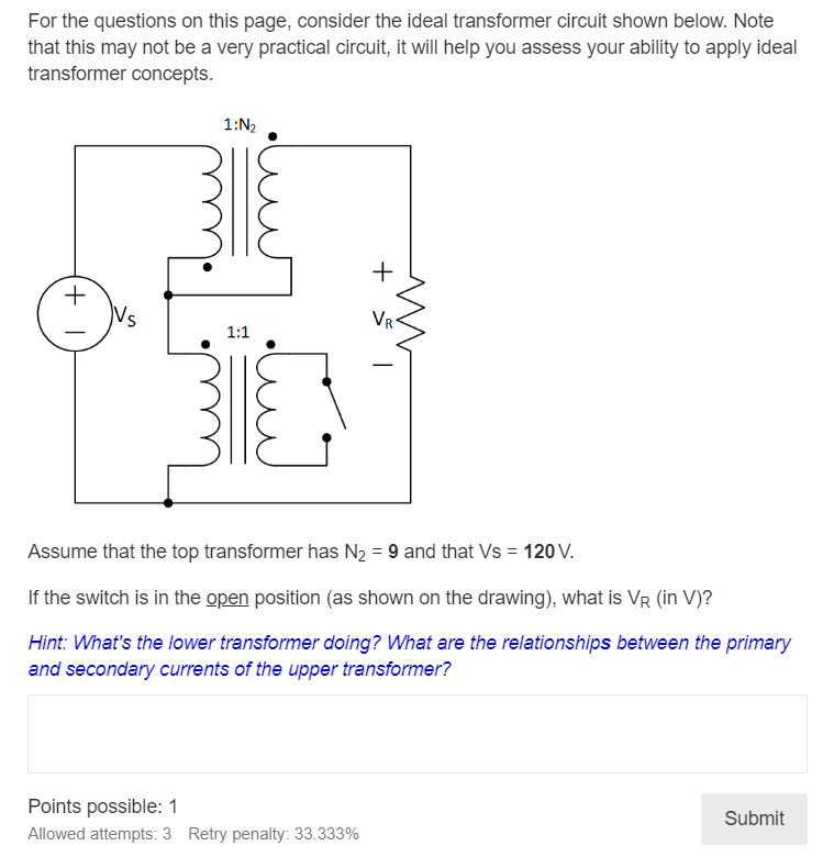 Solved For the questions on this page, consider the ideal