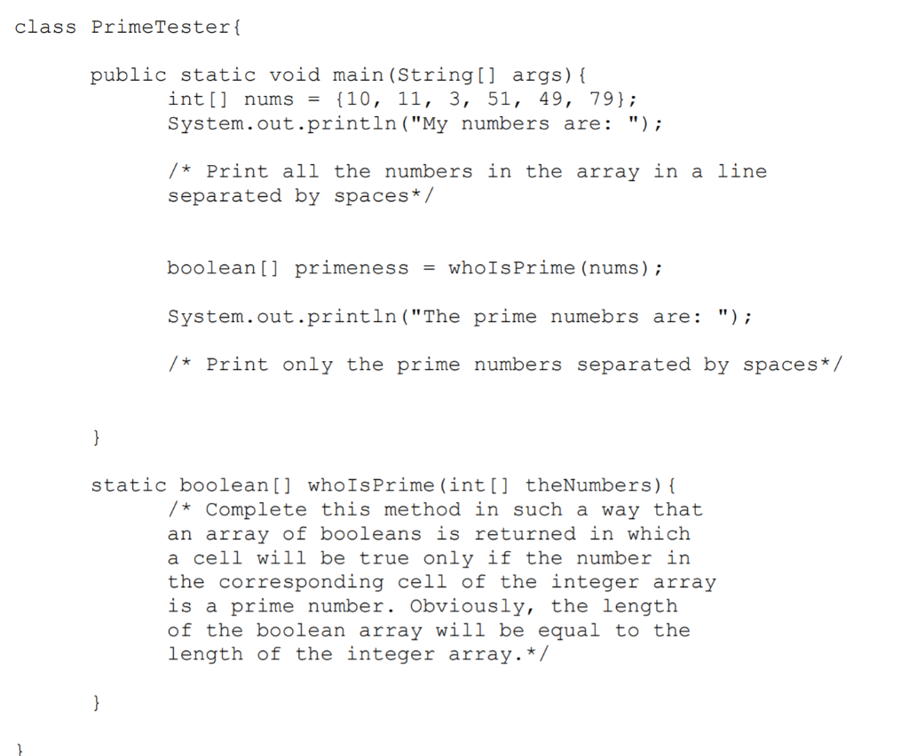 Solved On Java Problem Take User Input For A One Dimensi Chegg Com