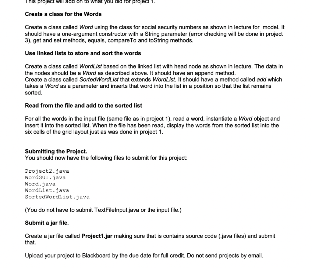 Solved This is a practice project, I cant seem to figure out | Chegg.com