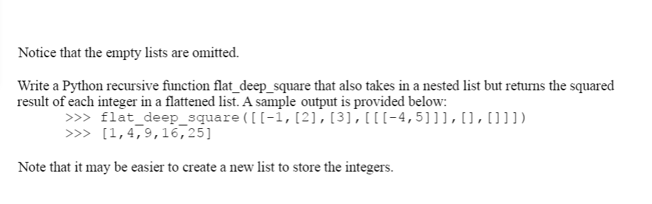 Solved 1) Deep Square 2.0 To 