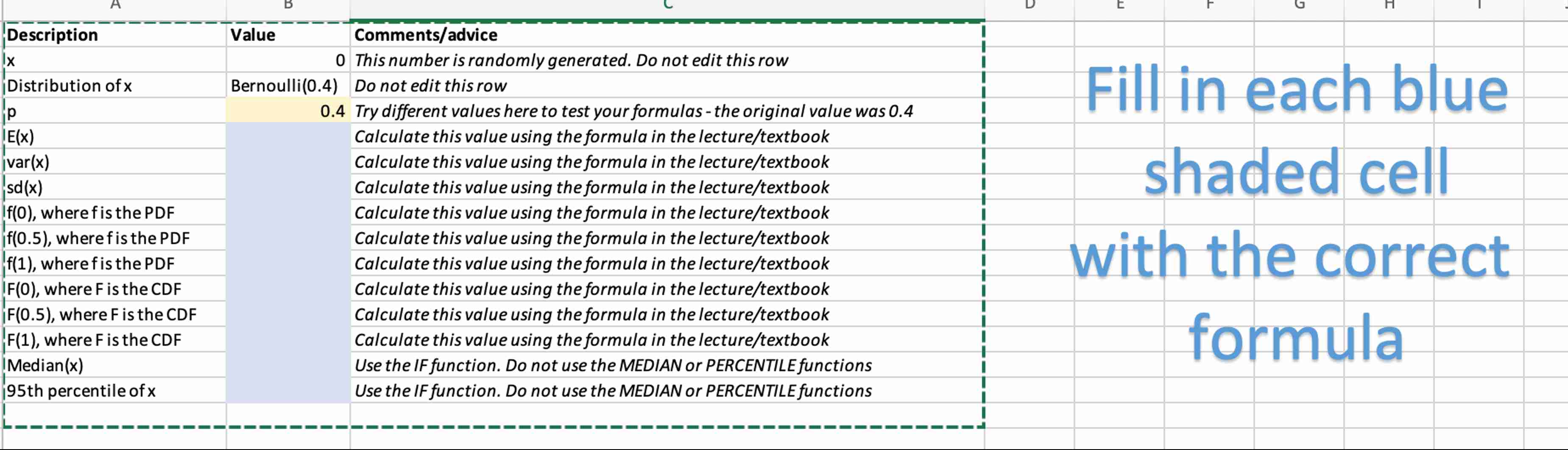 Solved Please solve this excel problem & provide the | Chegg.com