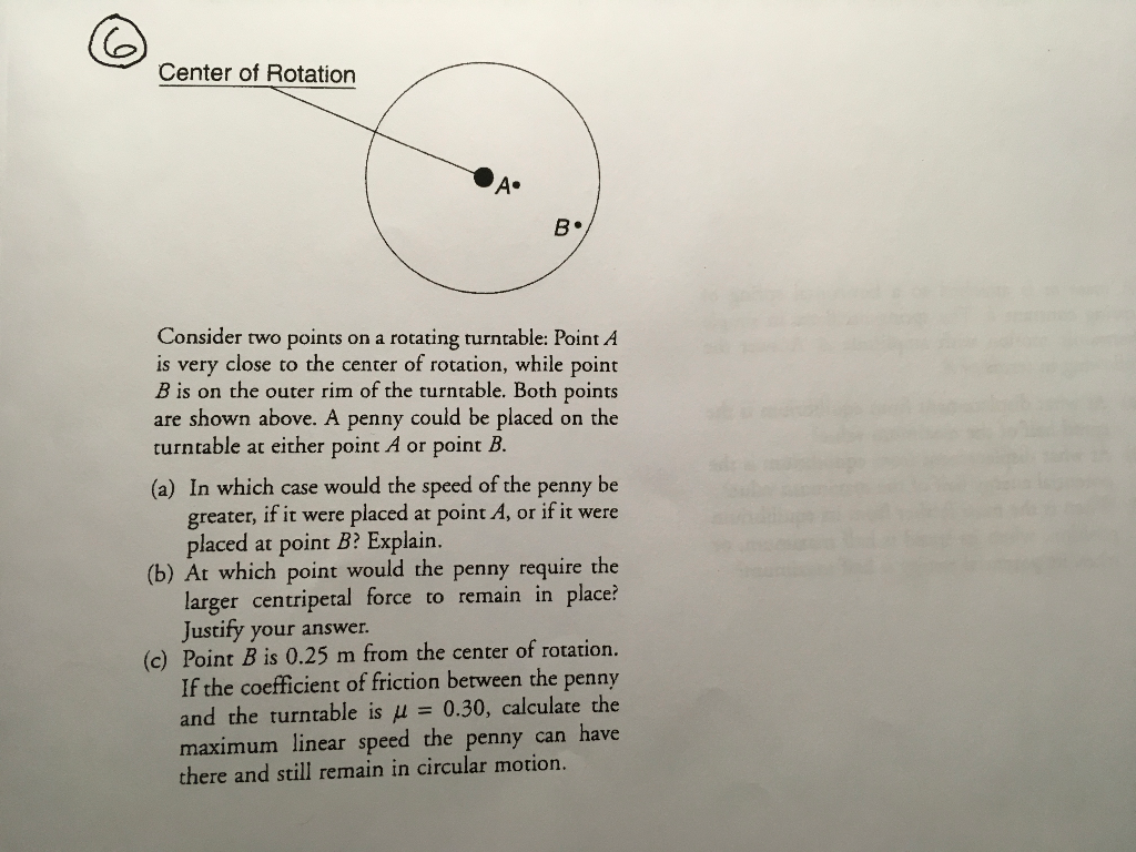 how to find the center of rotation of two points