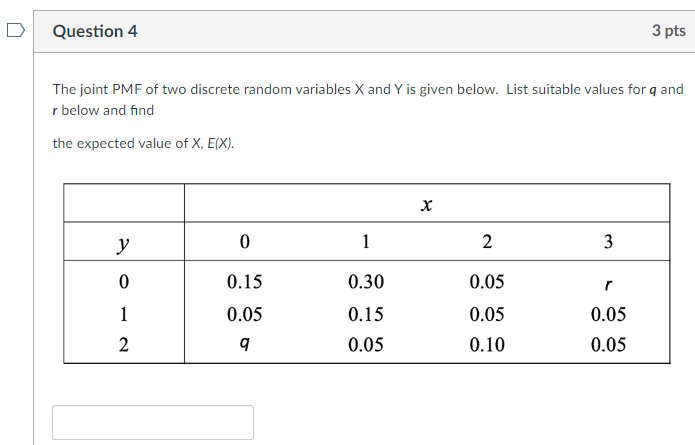 Solved Suppose that only the mean and variance for a given | Chegg.com