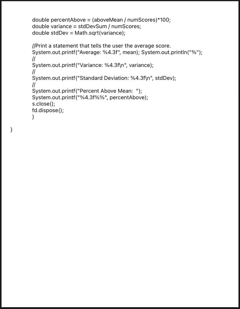 Solved t java.awt.FileDialog; rt java.io.; ort | Chegg.com