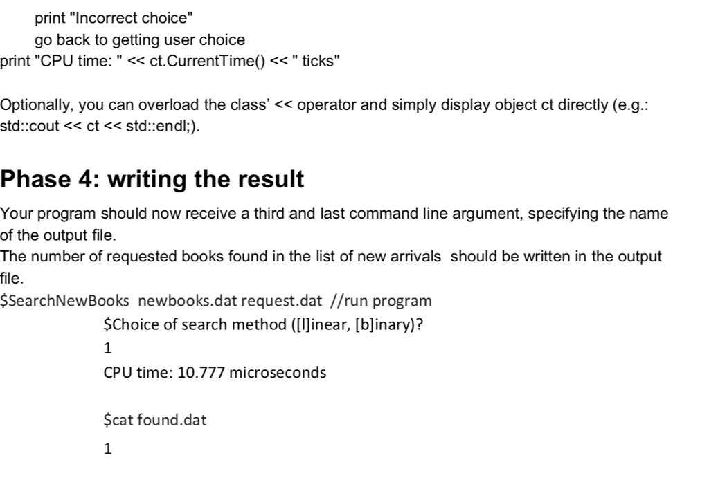 Solved Program description Introduction You are helping the | Chegg.com