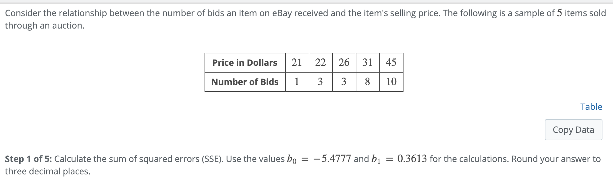 Solved Calculate the estimated variance of errors, s2ese2. | Chegg.com