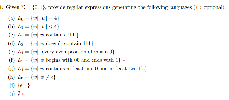 Solved Given the following regular expression: \\d?(1st 2nd