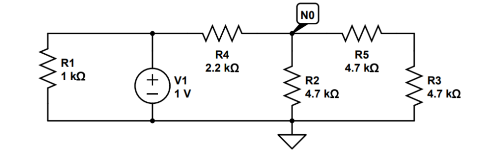 Solved Use both Nodal Analysis and Circuitlab to determine | Chegg.com