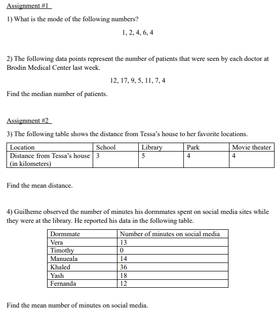 What is the mode of the following numbers 1 2 4 6 4 1 2 4 6 4?