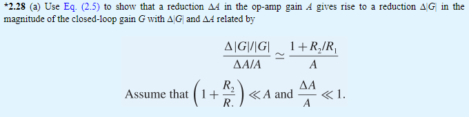 Solved *2.28 (a) Use Eq. (2.5) to show that a reduction A4 | Chegg.com