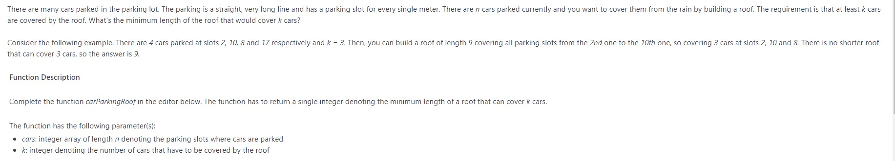 Solved There Are Many Cars Parked In The Parking Lot. The | Chegg.com