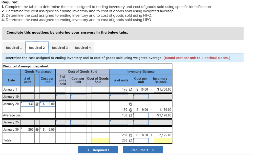 How To Determine The Cost Assigned To Cost Of Goods Sold Using Lifo